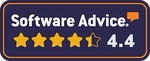Software Advice rating 4.4